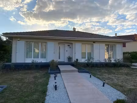 maison plain-pied  metz magny  rénovée avec sous-sol aménagé  167m2 utiles