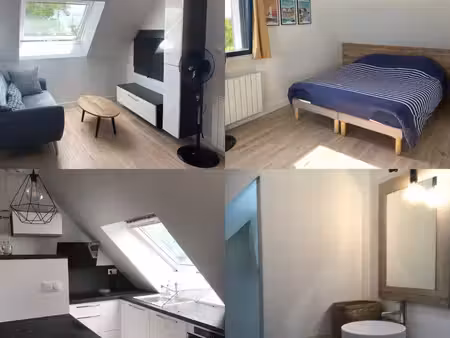 studio vue mer à louer : 1er octobre -30 avril 2027