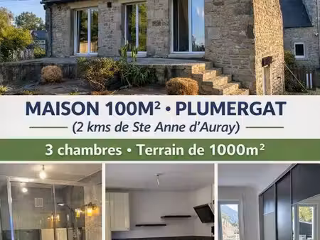 location maison plumergat