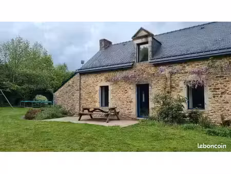 location meublée t4 pluvigner  3ch  garage  jardin