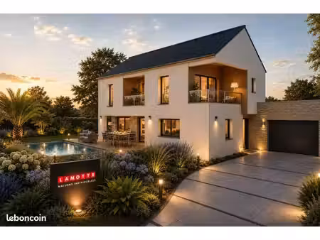 projet de construction d'une maison 140 m² avec terrain à la trinite-sur-mer (56)