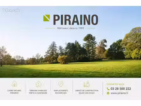 terrain 440 m² bauvin