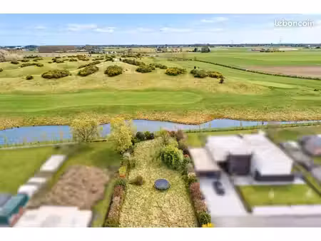 terrain à bâtir 1 551 m² - mérignies - 1er rang golf