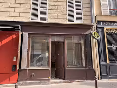 local commercial - paris 18 - abbesses - sans reprise