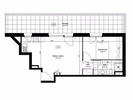 appartement à château-thierry (02400)