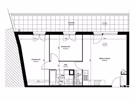 appartement à château-thierry (02400)