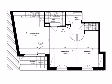 appartement à château-thierry (02400)