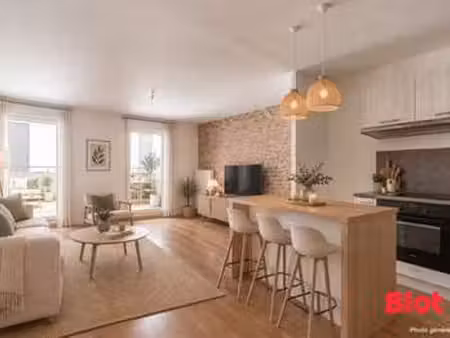 vente appartement 3 pièces à nantes doulon - vieux doulon (44000) : à vendre 3 pièces / 58