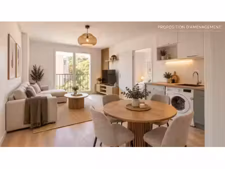 vente appartement 2 pièces  37.66m²  roissy