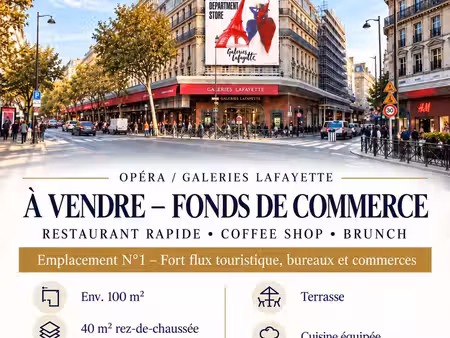 restauration rapide à paris (75009)