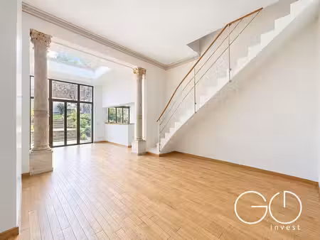 ixelles – duplex 2 chambres avec jardin
