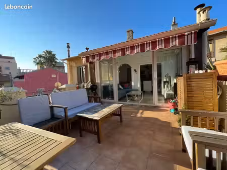 appartement 3p 60m2 et 18m2 de terrasse