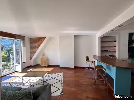 appartement t3 duplex meublé