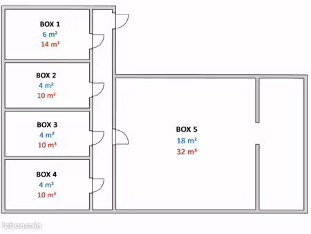 location box de stockage  garde meuble