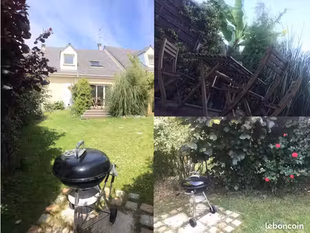 chambre meublée dans maison avec garage et jardin à rouen rive droite (prox chu)