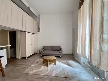 a louer appt meublé duplex 45m2 quai des chartrons