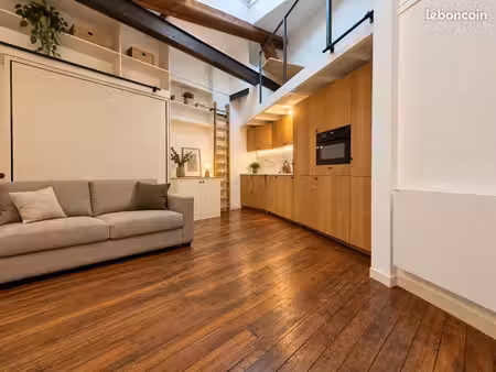 studio 18.5m² paris centre 8ème