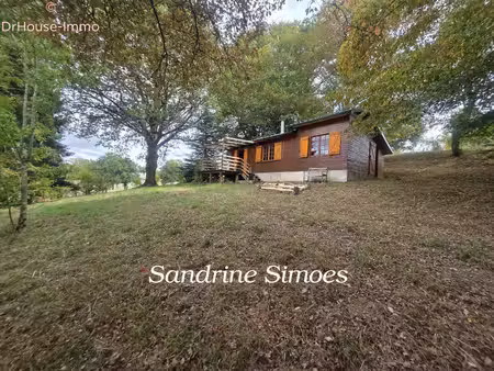 chalet de 56 m2- 3 pièces- terrain de 2410 m2
