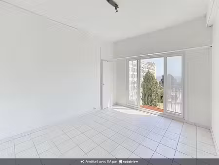 nice bas fabron - deux pièces vue mer