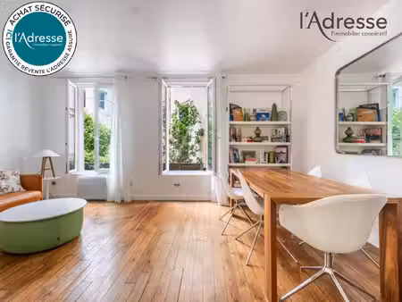 suresnes/puteaux bas rogers appartement 2 pièces 42m² - 1 balcon - 1 cave