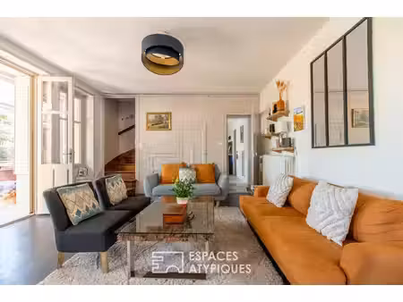 maison de ville atypique avec jardin