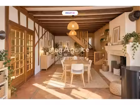 maison en sortie de bourg avec terrain