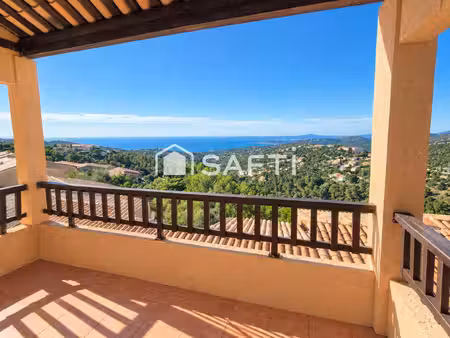 appartement de plain pied avec superbe vue mer