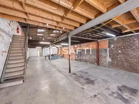local professionnel 500m2 sur 2 niveaux