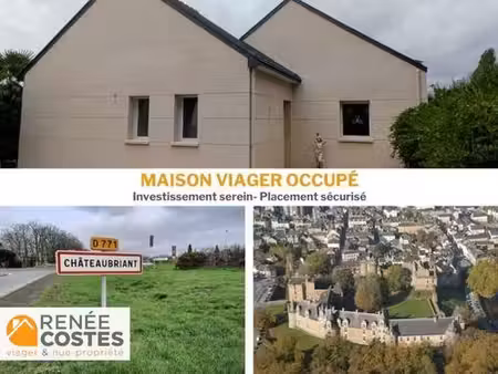 viager occupé - h63 ans - chateaubriant (44110)