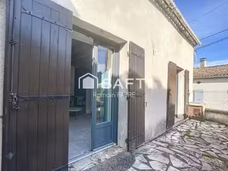 maison de 3 chambres «travaux à terminer » au calme