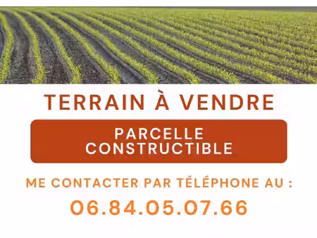 terrain constructible centre bourg