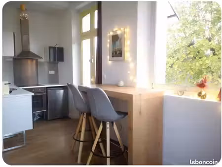 studio en rdc surélevé dans un manoir 19ème siècle