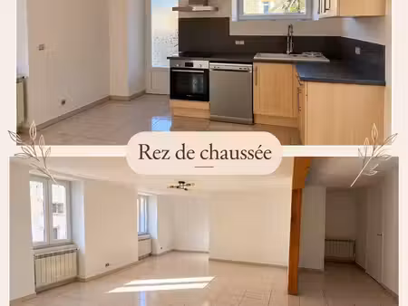 appartement rénové 83 m² – 2 chambres + bureau – garage & terrasse