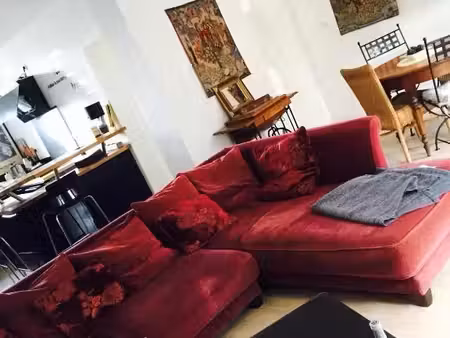 sallaumines centre- duplex + local commercial en zone franche rue principale  proche comme