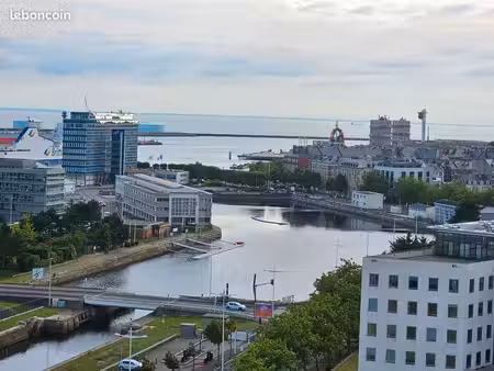 studio vue exceptionnelle sur la mer et le havre