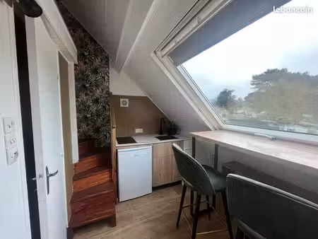 studio vue mer meublé