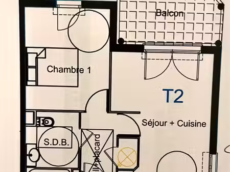 appartement t2 vidauban