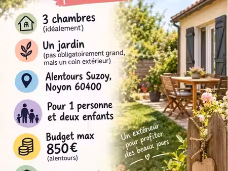 recherche maison à louer