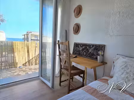 appartement t2 bis - espace lumineux – 2ème ligne mer