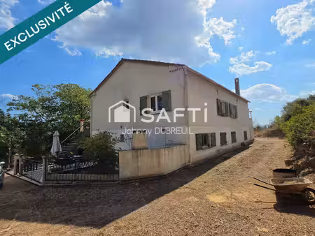 carnoules - maison traditionnelle de 175m2  garage et atelier de 100m2 sur un terrain de 1