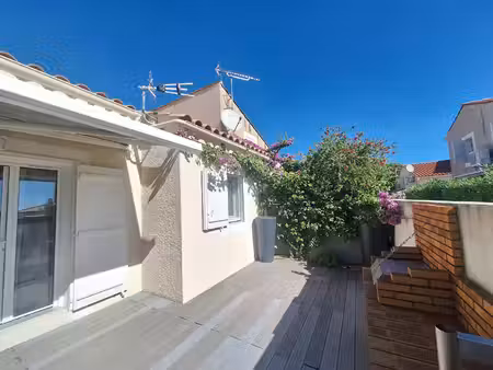 vente maison 3 pièces  50.00m²  frontignan