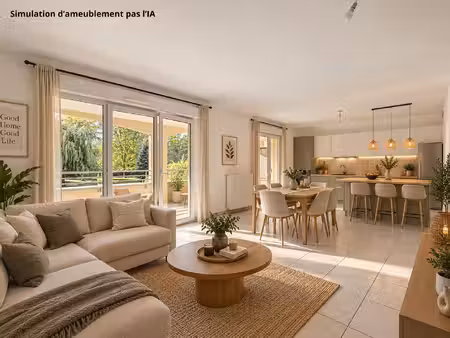 achat appartement 4 pièces 84m² sassenage 38360