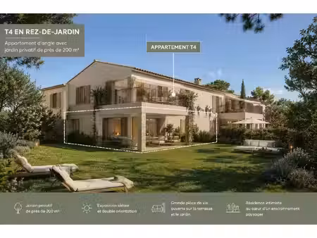 vente appartement 3 pièces 90 m² aix-en-provence (13100)