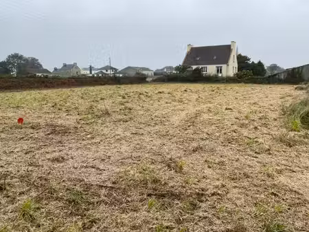 achat terrain 1 424m² plounevez lochrist 29430