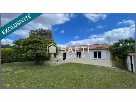 vente maison 5 pièces 94 m² garat (16410)