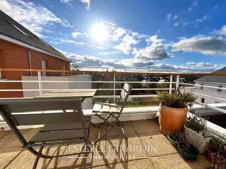 carquefou souchais - appartement t5 106 m² - dernier étage - 2 terrasses