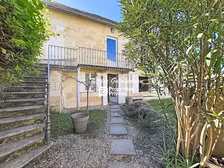 libourne maison en pierre avec jardin - 3 chambres 112 m2