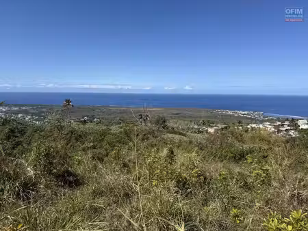 joli terrain de 621 m² arpenté uniquement pour un projet touristique/loisir avec pleine vu