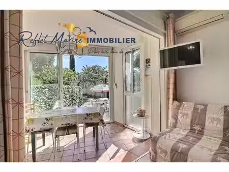 la ciotat quartier clos des plages t1/2 avec 100mé de jardin