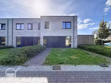 energiezuinige 3-slaapkamerwoning met tuin en staanplaats in mariakerke